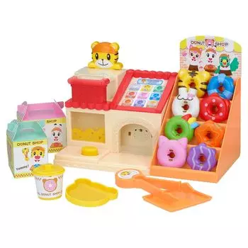 BANDAI Shimajiro English and Japanese! Shimajiro s Colorful Donut Shop Ages 3 and up