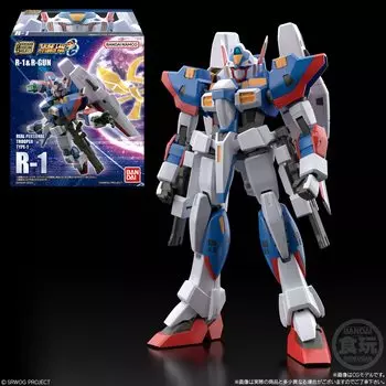 BANDAI SMP MODELING Super Robot Wars OG конфетная игрушка [SHOKUGAN PROJECT] R-1 и R-GUN [R-1 (один предмет)]