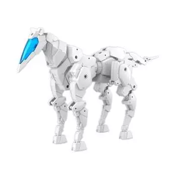 BANDAI SPIRITS 30MM Exar Автомобиль (Лошадь Меха Вер.) Белая пластиковая модель в масштабе 1/144 с цветовой кодировкой