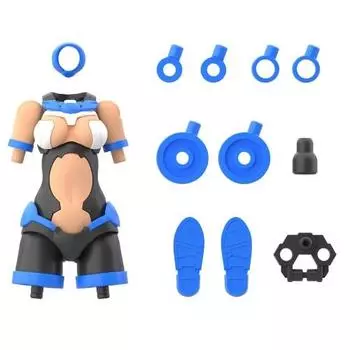 BANDAI SPIRITS 30MS Дополнительные детали корпуса Тип A03 Цвет C Цветная пластиковая модель