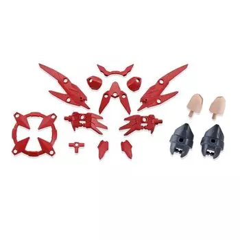 BANDAI SPIRITS 30MS Option Parts Set 2 Scale Plastic Model MK61922 (Flight Armor) 1/144 Color-Coded