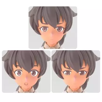 BANDAI SPIRITS 30MS Optional Face Parts Expression Set 6 Plastic Model [Color C] Color-coded