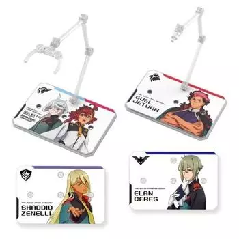 BANDAI SPIRITS Action Base 6 Прозрачный цветной мобильный костюм Gundam Mercury Witch Seal Set Цветная пластиковая модель Пластик