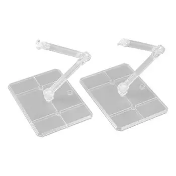 BANDAI SPIRITS Action Base 7 [Clear Color] Plastic Display Stand