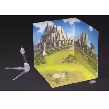 BANDAI SPIRITS Danball Senki LBX D Cube Base 4 Rocky Mountain Type
