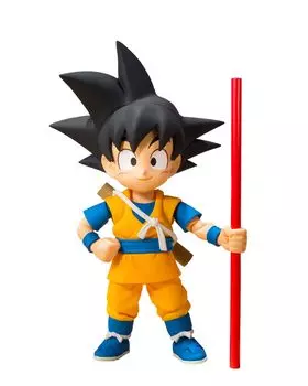 BANDAI SPIRITS Dragon Ball DAIMA Son Goku 70 мм ПВХ ABC окрашенная подвижная фигурка SHFiguarts (мини) -DAIMA- Приблизительно. &