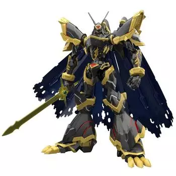 BANDAI SPIRITS Фигурка-рост Стандартная Усиленная DIGITAL MONSTER X-evolution Alphamon Цветная пластиковая модель