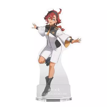 BANDAI SPIRITS Gunpla Упаковка Арт Акриловая Подставка Мобильный Костюм Гандам Ведьма Меркурия Третта Меркурий