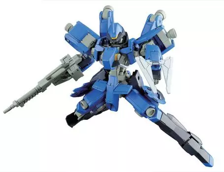 BANDAI SPIRITS HG Мобильный костюм Gundam Orphans Schwalbe Glaze масштабная пластиковая модель Iron-Blooded (Машина Макгиллиса) 1/144 с цветовой кодировкой синий