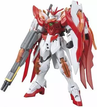 BANDAI SPIRITS HGBF Gundam Build Fighters Try Wing Gundam Zero Flame 1/144 scale color-coded plastic model