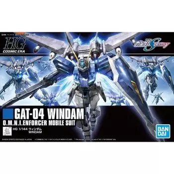 BANDAI SPIRITS HGCE Мобильный костюм Гандам SEED DESTINY Windham масштаб 1/144 цветная пластиковая модель