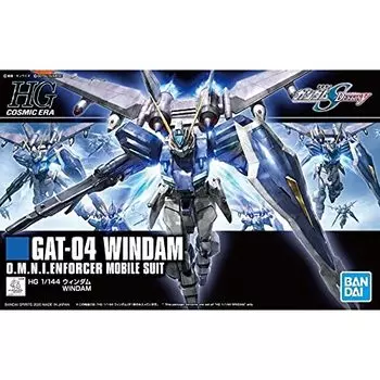 BANDAI SPIRITS HGCE Мобильный костюм Гандам SEED DESTINY Windham масштаб 1/144 цветная пластиковая модель