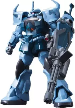BANDAI SPIRITS HGUC Gouf Custom Suit Gundam 08th MS 1/144 MS-07B3 (Мобильный взвод) синий