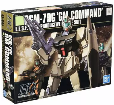 BANDAI SPIRITS HGUC Mobile Suit Gundam 0080 War in the Pocket RGM-79G Jim Command масштабная пластиковая модель с цветовой кодировкой 1/144