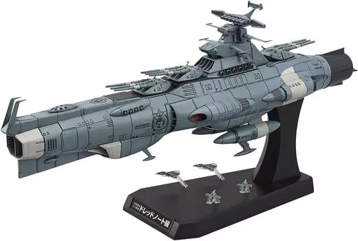 BANDAI SPIRITS Космический линкор Ямато 2202 Воины Любви Масштаб Земной Федерации Основной линкор Дредноут Класс Дредноут Цветная кодировка Пластик