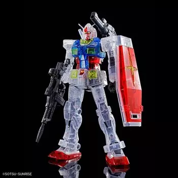 Bandai Spirits [Ограничено событием] HG 1/144 RX-78-02 Гандам (GUNDAM ORIGIN версия) [Очистить цвет]