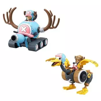 BANDAI SPIRITS ONE PIECE Chopper Robo 1 2 Tank Chopper пластиковая модель Нет. & Нет. (Вертолет и крыло) Цветовая кодировка