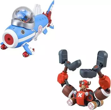 BANDAI SPIRITS ONE PIECE Chopper Robo 3 5 Submarine Chopper plastic model No. & No. (Chopper & Crane) Pre-colored