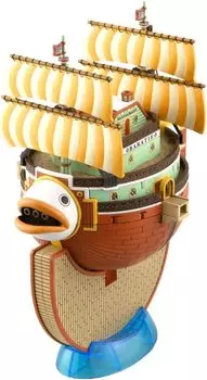 BANDAI SPIRITS One Piece Grand Ship Collection Пластиковая модель Baratier с цветовой кодировкой