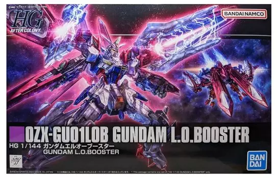 Bandai Spirits Plastic Model HG Gundam Booster Mobile Report Gundam W DUAL STORY 1/144 OZX-GU01LOB L-O New G-UNIT