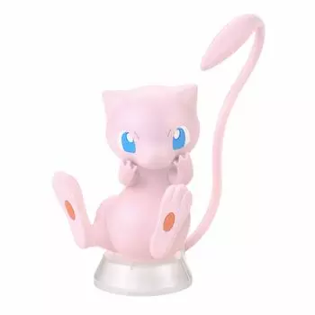 BANDAI SPIRITS Pokemon plastic model collection 02 Mew plastic model Quick!! color-coded