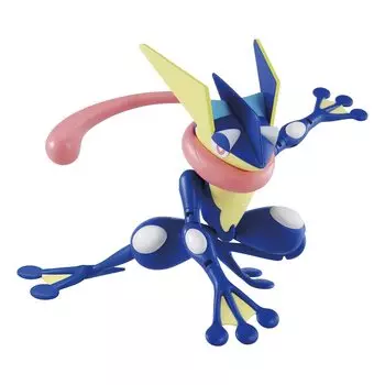 BANDAI SPIRITS Pokemon Plastic Model Collection 47 Select Series Gekkouga Plastic Model Color-coded