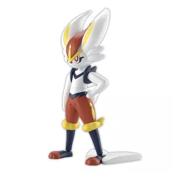 BANDAI SPIRITS Pokemon Plastic Model Collection 50 Select Series Ace Burn Color Coded Plastic Model
