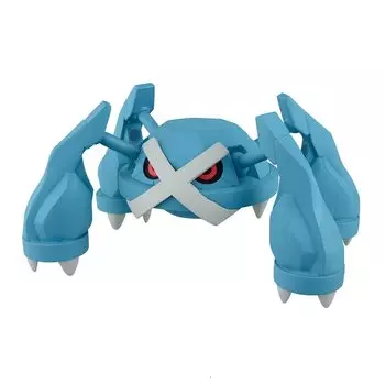 BANDAI SPIRITS Pokemon Plastic Model Collection 53 Select Series Metagross Plastic Model Color-coded