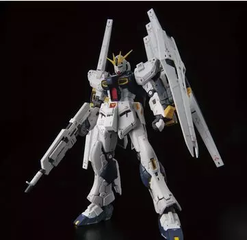 BANDAI SPIRITS RG Mobile Suit Gundam Counterattack Nu Gundam Fin Funnel Equipped Scale Plastic Model Char s (Double Type) 1/144 Pre-Colored