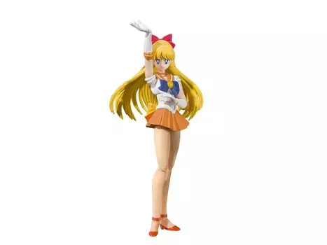 BANDAI SPIRITS S.H.Figuarts Pretty Guardian Sailor Moon Sailor Venus -Animation Color Edition- Approx. 140mm PVC&ABS painted movable figure