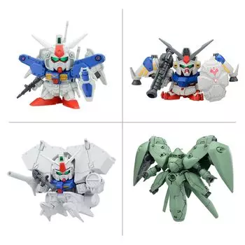 BANDAI SPIRITS SD Gundam BB Senshi Mobile Suit Gundam 0083 STARDUST MEMORY Набор цветная пластиковая модель