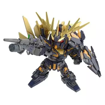 BANDAI SPIRITS SD Gundam Cross Silhouette Mobile Suit Gundam UC Unicorn Gundam Unit 02 Banshee Banshee Norn Набор деталей Пластиковая модель (Режим уничтожения) &