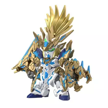 BANDAI SPIRITS SDW HEROES Ryuson Liu Bei Unicorn Gundam цветная пластиковая модель