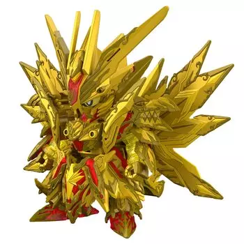 BANDAI SPIRITS SDW HEROES Superior Strike Freedom Dragon Color Coded Plastic Model