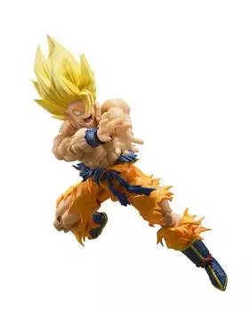 BANDAI SPIRITS SHFiguarts Dragon Ball Super Saiyan Son Goku -Legendary Super Saiyan- Приблизительно 145 мм ABS&PVC окрашенная подвижная фигурка