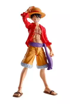 BANDAI SPIRITS SHFiguarts ONE PIECE Обезьяна D. Луффи - Вторжение Онигасимы - Приблизительно. 145 мм подвижная фигурка из окрашенного АБС и ПВХ пластика