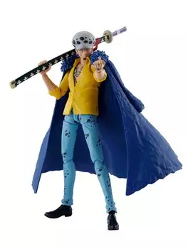 BANDAI SPIRITS SHFiguarts ONE PIECE Трафальгар Ло - Вторжение Онигасима - Приблизительно. Подвижная фигурка из окрашенного ПВХ и АБС пластика высотой 160 мм