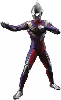 BANDAI SPIRITS SHFiguarts Ultraman Tiga Мульти Тип (Настоящий метод резьбы) приблизительно. 150 мм ПВХ, АБС и ТПЭ окрашенная подвижная фигурка