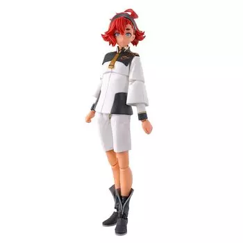 BANDAI SPIRITS Стандартный мобильный доспех Гандам Ведьма Меркурия Третта Меркурий Пластиковая модель Рост фигурки Цветовая кодировка