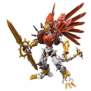 BANDAI SPIRITS Стандартный усиленный цифровой Monster Shine Greymon Пластиковая модель 2631295 Рост фигурки Цветовая кодировка