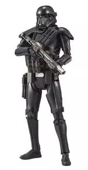 BANDAI SPIRITS Star Wars Death Trooper масштабная пластиковая модель черного цвета 1/12 с цветовой кодировкой чёрный