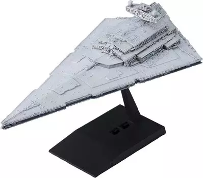 BANDAI SPIRITS Звездные войны Модель транспортного средства 001 Звездный разрушитель Предварительно окрашенная пластиковая модель