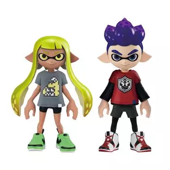 BANDAI Splatoon 2 Kisekae Gear Collection Reprint Edition 8 предметов КОРОБКА (Конфеты-игрушки)