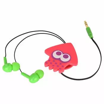 Bandai Splatoon 2 стереонаушники катушечного типа розовые spla-09a розовый