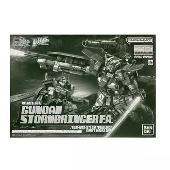 BANDAI SPRITS MG 1/100 Gundam Stormbringer F.A. (Fatal Ash) / Jim Turbulence Premium Bandai Limited Item