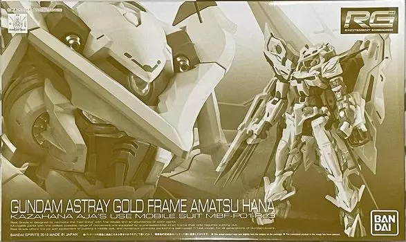 BANDAI SPRITS RG Gundam Astray Gold Frame Amatsu Hana 1/144