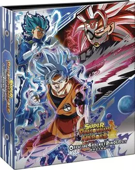 BANDAI Super Dragon Ball Heroes Официальный 4-карманный набор папок New Wars Edition Space-Time