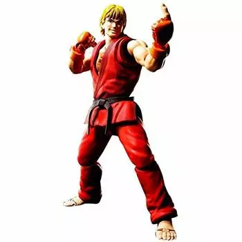 Bandai Tamashii Nations S.H.Figuarts Ken Masters Street Fighter Action Figure, Multi-colored, 8 (BAN23894)