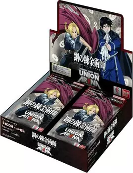 BANDAI UNION ARENA Booster Pack Fullmetal Alchemist 16 упаковок [UA37BT] (BOX)