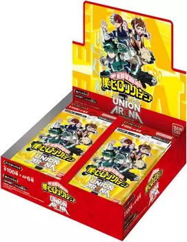 BANDAI UNION ARENA Booster Pack Моя геройская академия 16 упаковок [UA10BT] (BOX)
